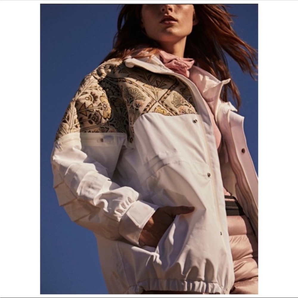 NEW Free People Movement Summit Sunset White Ski Jacket - Picture 2 of 14
